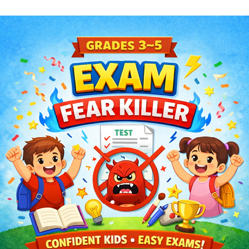 Exam Fear Killer (School Grade 3-5)