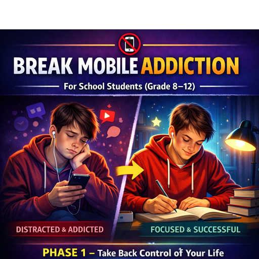 Break Mobile Addiction(School Grade 8-12) (PHASE 1)