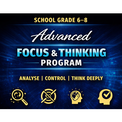 Advanced Focus and Thinking Program (School Grade 6-8)