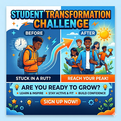 30 Days Transformation Challenge - School (9-12)